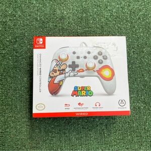 PowerA Super Mario Wired Controller - White